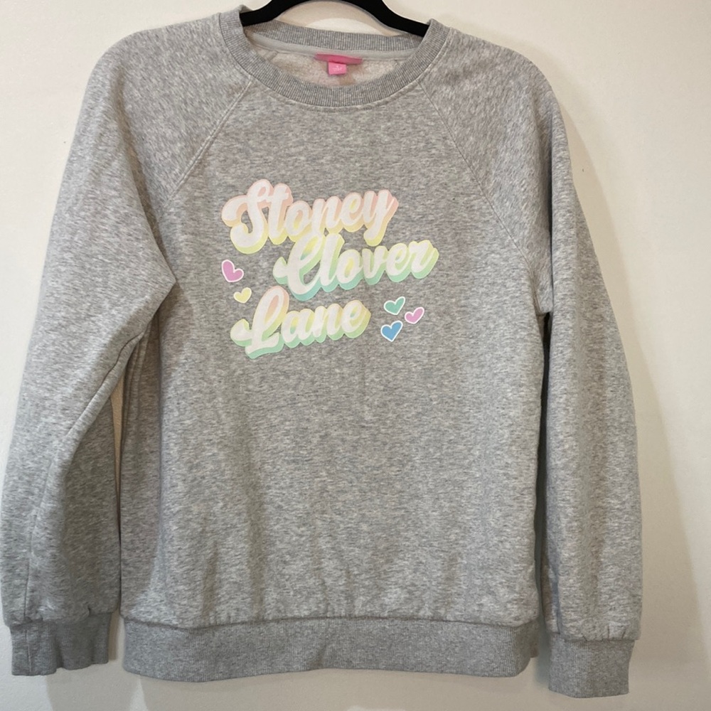 Stoney Clover Lane Gray Sweatshirt